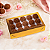 10 CAIXA LAMINADA C/ VISOR (15 DOCES)  4x20x12 cm OURO 4674 (IDEIA) LAMINADAS - Imagem 3
