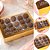 10 CAIXA LAMINADA C/ VISOR (20 DOCES) 4x20x16 cm OURO 4676 (IDEIA) LAMINADAS - Imagem 1