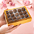 10 CAIXA LAMINADA C/ VISOR (20 DOCES) 4x20x16 cm OURO 4676 (IDEIA) LAMINADAS - Imagem 4