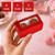 10 CAIXA LAMINADA C/ VISOR (02 DOCES) 4x8x4 cm VERMELHO 4677 (IDEIA) LAMINADAS - Imagem 2