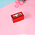 10 CAIXA LAMINADA C/ VISOR (02 DOCES) 4x8x4 cm VERMELHO 4677 (IDEIA) LAMINADAS - Imagem 3