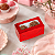 10 CAIXA LAMINADA C/ VISOR (02 DOCES) 4x8x4 cm VERMELHO 4677 (IDEIA) LAMINADAS - Imagem 4