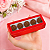 10 CAIXA LAMINADA C/ VISOR (10 DOCES) 4x16x8 cm  VERMELHO 4682 (IDEIA) LAMINADAS - Imagem 3