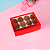 10 CAIXA LAMINADA C/ VISOR (12 DOCES) 4x16x12 cm VERMELHO 4683 (IDEIA) LAMINADAS - Imagem 3