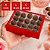 10 CAIXA LAMINADA C/ VISOR (20 DOCES) 4x20x16 cm VERMELHO 4686 (IDEIA) LAMINADAS - Imagem 2