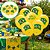 25 BALÃO BEXIGA FESTA COPA DO MUNDO AMARELO n°9 (FESTCOLOR) - Imagem 3