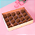10 CAIXA P/ 20 DOCES C/ VISOR KRAFT 20X16X4 4666 (IDEIA) - Imagem 3