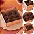 10 CAIXA P/ 09 DOCES C/ VISOR KRAFT 12X12X4 4661 (IDEIA) - Imagem 1