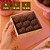 10 CAIXA P/ 09 DOCES C/ VISOR KRAFT 12X12X4 4661 (IDEIA) - Imagem 2