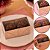 10 CAIXA P/ 02 DOCES C/ VISOR KRAFT 8X4X4 4657 (IDEIA) - Imagem 1