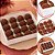 10 CAIXA P/ 16 DOCES C/ VISOR BRANCA 16X16X4 4655 (IDEIA) - Imagem 1