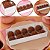 10 CAIXA P/ 10 DOCES C/ VISOR BRANCA 20X8X4 4652 (IDEIA) - Imagem 1