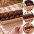 10 CAIXA P/ 10 DOCES C/ VISOR KRAFT 20X8X4 4662 (IDEIA) - Imagem 1