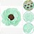 40 FORMINHAS PARA DOCES FINOS CREPOM VERDE - Imagem 3