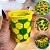 50 COPO PLÁSTICO BOLA BRASIL COPA VERDE E AMARELO 200ML - Imagem 5