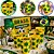 50 COPO PLÁSTICO BOLA BRASIL COPA VERDE E AMARELO 200ML - Imagem 1