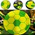 10 PRATO SOBREMESA FESTA  BRASIL BOLA COPA 15CM (PLASTIK) - Imagem 1
