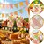 10 COPO DE PAPEL CANDY XADREZ 270ML (SILVER)  ( FESTA JUNINA 2026 ) - Imagem 1