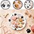 10 PRATOS FESTA PRATINHOS DOG PET DE PAPEL 18CM (SILVER) - Imagem 1