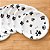 10 PRATOS FESTA PRATINHOS DOG PET DE PAPEL 18CM (SILVER) - Imagem 4