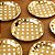 10 PRATO FESTA DE LUXO POA DOURADO DE PAPEL 18ML (SILVER) - Imagem 4