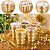 10 COPO FESTA DE LUXO POA DOURADO 270ML DE PAPEL (SILVER) - Imagem 1