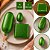 100 FOLHAS PAPEL CHUMBO VERDE 18X19,5 CM P/ BOLO GELADO - Imagem 1