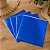 100 FOLHAS PAPEL CHUMBO AZUL 18X19,5 CM P/ BOLO GELADO - Imagem 3
