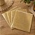 100 FOLHAS PAPEL CHUMBO OURO FOSCO 18X19,5 CM P/ BOLO GELADO - Imagem 2
