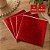 100 FOLHAS PAPEL CHUMBO VERMELHO 18X19,5 CM P/ BOLO GELADO - Imagem 4
