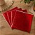 100 FOLHAS PAPEL CHUMBO VERMELHO 18X19,5 CM P/ BOLO GELADO - Imagem 3