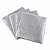 100 FOLHAS PAPEL CHUMBO PRATA 18X19,5 CM P/ BOLO GELADO - Imagem 7