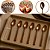 20 COLHER AMERICANA BRONZE 10 CM PARA DOCES (PLASTILANIA) - Imagem 1