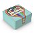 10 CAIXA P/ 4 DOCES LEMBRANCINHA PROFESSORES 8X8X4 6034 (IDEIA DIA DOS PROFESSORES) - Imagem 3