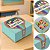 10 CAIXA P/ 4 DOCES LEMBRANCINHA PROFESSORES 8X8X4 6034 (IDEIA DIA DOS PROFESSORES) - Imagem 1