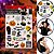01 TATUAGEM DE PELE HALLOWEEN ICONES C/02 CARTELAS (REGINA) - Imagem 1