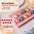 KIT CARIMBOS NUMEROS GLAMOUR ROSA BEBE 2cm (BLUESTAR) - Imagem 4