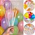 COMBO 50 PEGA BALÃO VARETA SUPORTE BEXIGA 32CM CRISTAL (KÉ DOCE) - Imagem 1