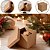 10 CAIXA CUBO P/ PRESENTE DE NATAL C/ TAMPA 15X15X15 KRAFT 6320 ( NATAL IDEIA 2026 ) - Imagem 1