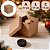 10 CAIXA CUBO P/ PRESENTE DE NATAL C/ TAMPA 17X17X17 KRAFT 6321 ( NATAL IDEIA 2026 ) - Imagem 2