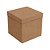 10 CAIXA CUBO P/ PRESENTE DE NATAL C/ TAMPA 17X17X17 KRAFT 6321 ( NATAL IDEIA 2026 ) - Imagem 4