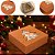 10 CAIXA P/ BISCOITOS C/ VISOR ARVORE KRAFT 15X15X5 6295 ( NATAL IDEIA 2026 ) - Imagem 1