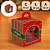 10 CAIXA P/ MINI PANETONE 100G C/ VISOR JANELA 10X10X10 NATAL 6150 ( NATAL IDEIA 2026 ) - Imagem 3