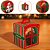 10 CAIXA P/ PANETONE 500G C/ VISOR JANELA 15X15X17 NATAL 6151 ( NATAL IDEIA 2026 ) - Imagem 1
