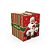10 CAIXA P/ PANETONE DE 500G C/ VISOR ALÇA 15X15X17 6156 ( NATAL IDEIA 2026 ) - Imagem 2