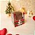 10 CAIXA P/ MINI PANETONE DE 100G 10X10X12 6157 ( NATAL IDEIA 2026 ) - Imagem 4