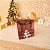 10 CAIXA P/ MINI PANETONE DE 100G 10X10X12 6157 ( NATAL IDEIA 2026 ) - Imagem 3