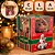10 CAIXA P/ MINI PANETONE DE 100G 10X10X12 6157 ( NATAL IDEIA 2026 ) - Imagem 2