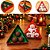 10 CAIXA P/ 3 DOCES ARVORE DE NATAL 13X13X4 6161 ( NATAL IDEIA 2026 ) - Imagem 1