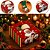 10 CAIXA P/ 4 DOCES DE NATAL C/ VISOR 8X8X4 6167 ( NATAL IDEIA 2026 ) - Imagem 1